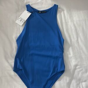 ZARA High Neck Bodysuit